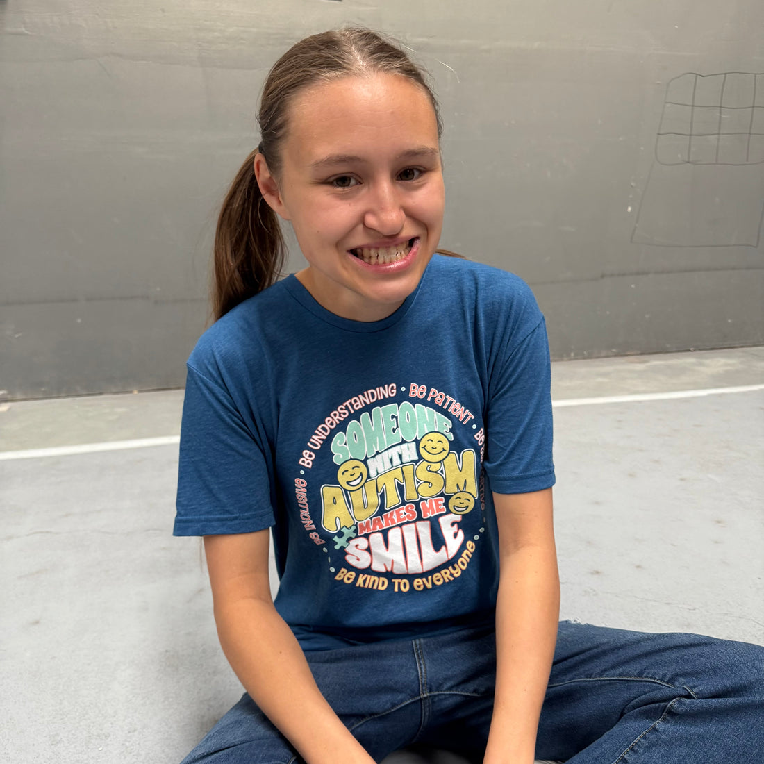 NEW 2025 Someone with Autism Makes Me Smile