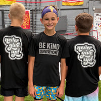 YOUTH Never Give Up Dri-Fit Short Sleeve Tee