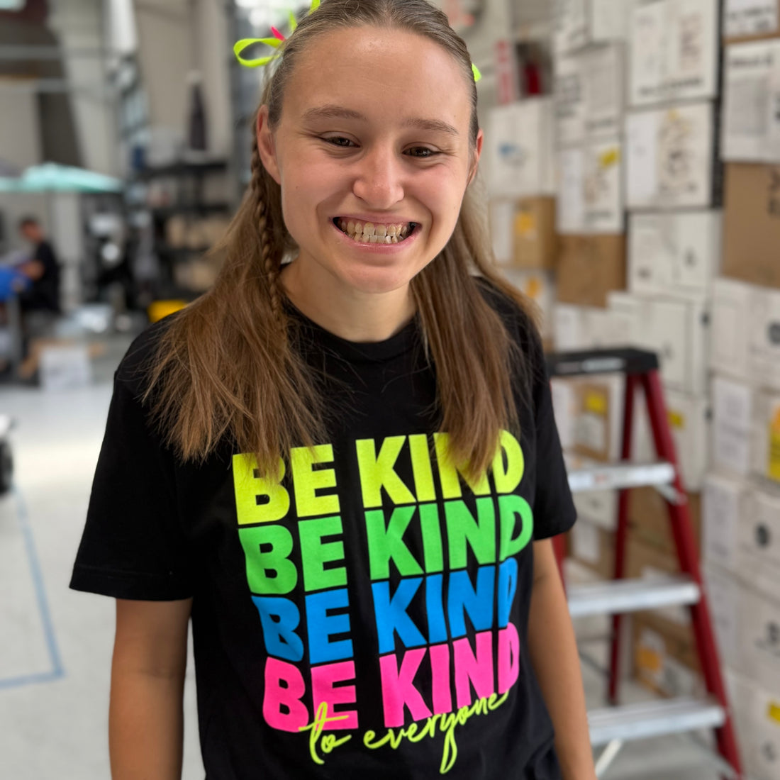 Neon Be Kind to Everyone® Tee