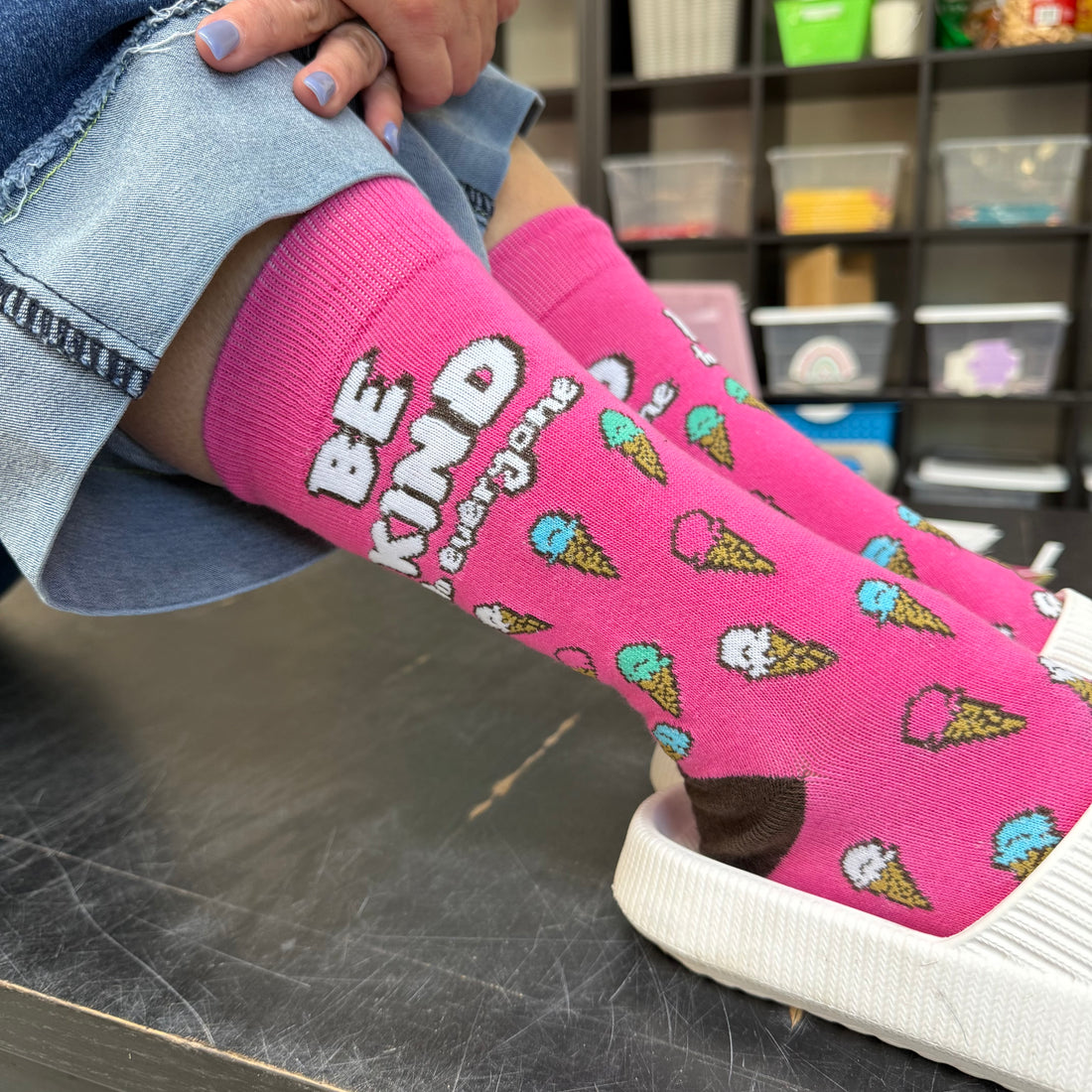 Ice Cream Socks - Be Kind to Everyone®
