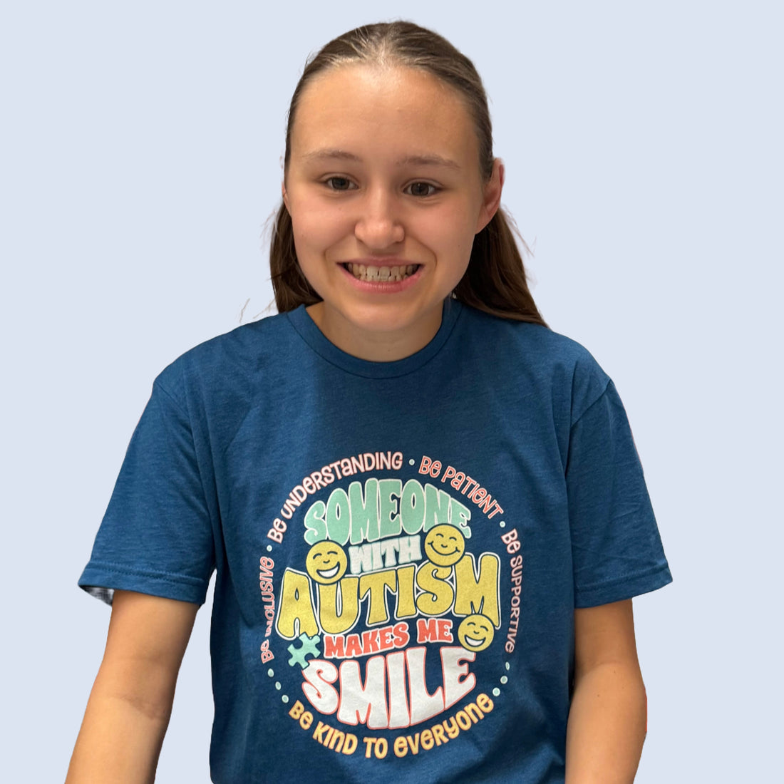 NEW 2025 Someone with Autism Makes Me Smile