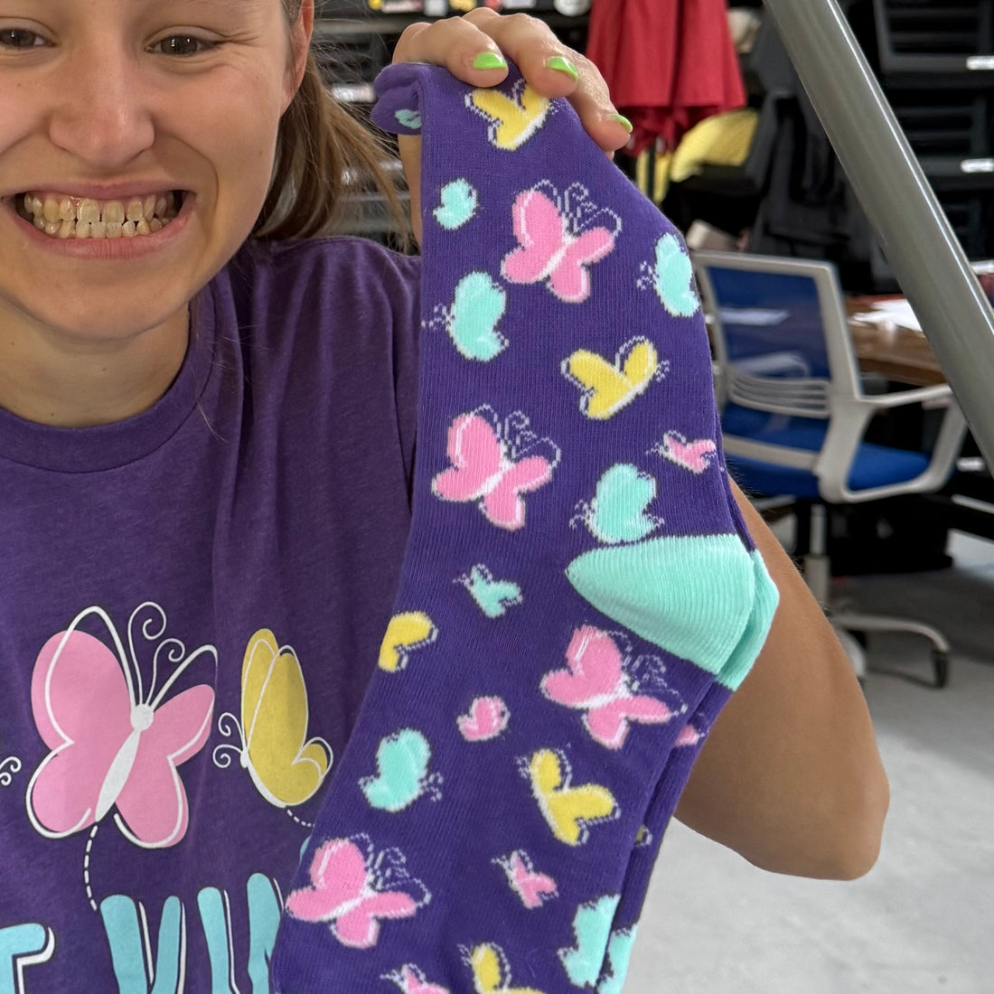 Butterfly Socks - Be Kind to Everyone®