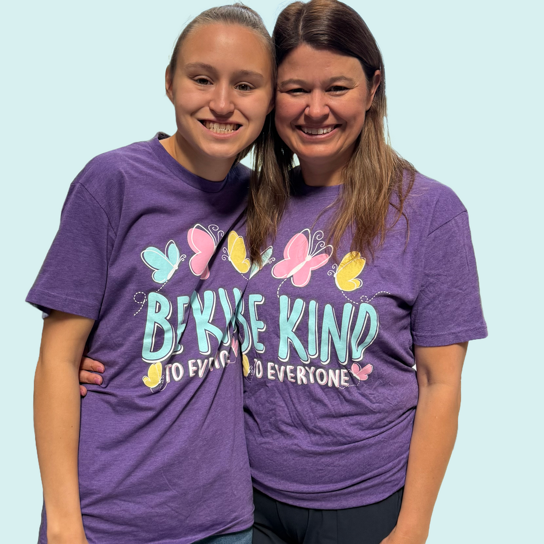 Purple Butterfly Be Kind to Everyone® Tee