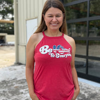 Red Rocker Tank - Be Kind to Everyone®