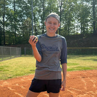 Baseball Be Kind to Everyone Raglan Tee