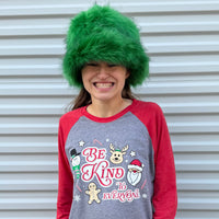 Christmas Raglan - Be Kind to Everyone® Tee