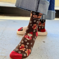 Gingerbread Socks - Be Kind to Everyone