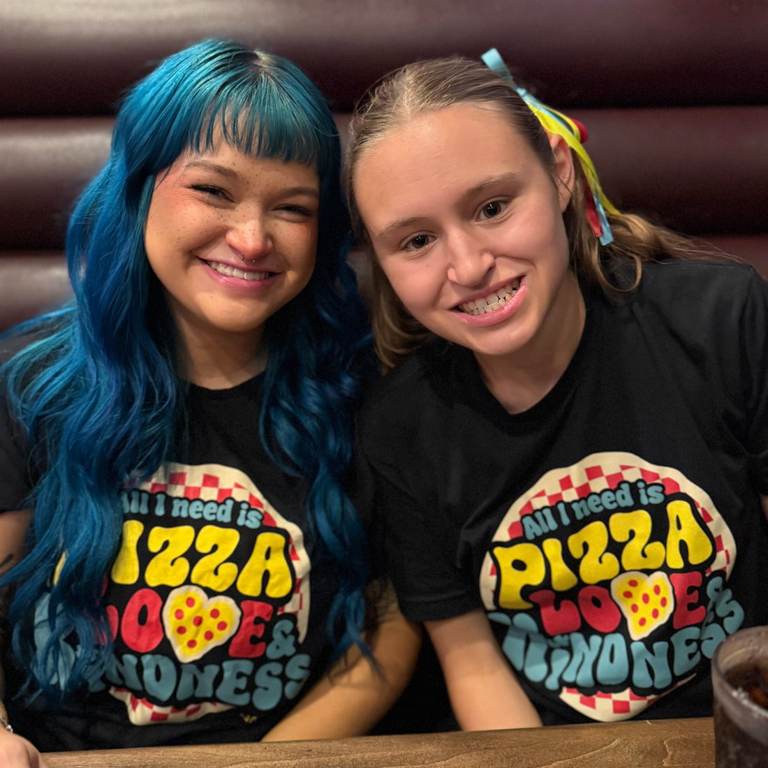 Pizza, Love and Kindness Tee