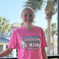 PINK Ice Cream Tee - Be Kind to Everyone® Tee