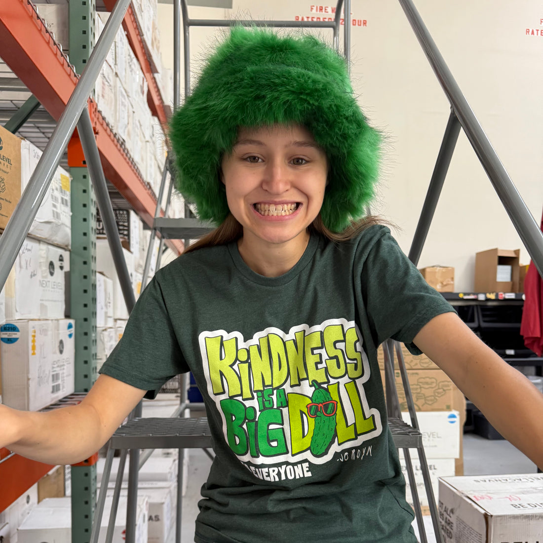 Pickle Tee - Kindness is a Big Dill Tee