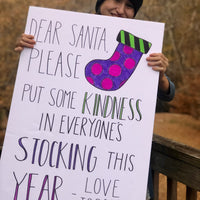 Dear Santa - Be Kind to Everyone Stocking Tee
