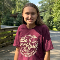 FALL Short Sleeve Tee - Football, Pumpkins and Be Kind to Everyone®