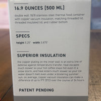 16.9 oz Stainless Food Jar - Be Kind to Everyone®