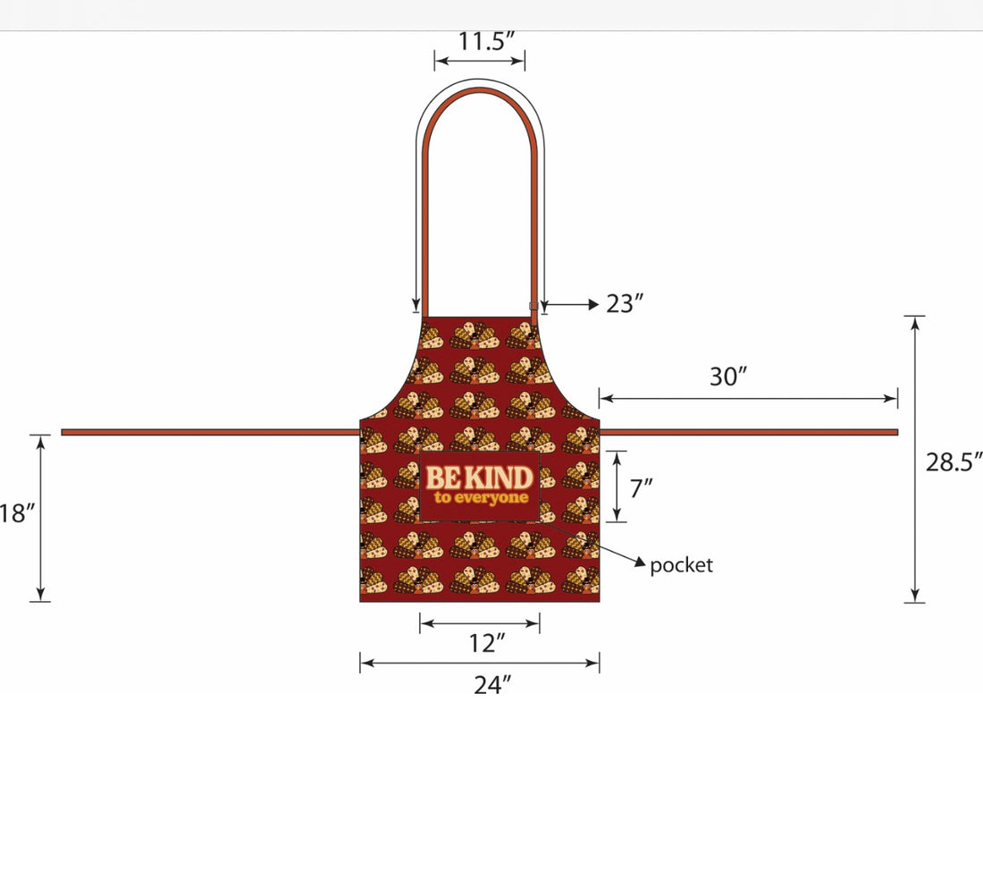 Thanksgiving Apron - Be Kind to Everyone