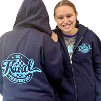 Full Zip Hoodie- Be Kind to Everyone®