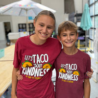 YOUTH Let's TACO 'Bout Kindness Short-Sleeved Tee