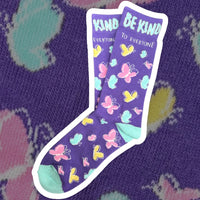 Butterfly Socks - Be Kind to Everyone®