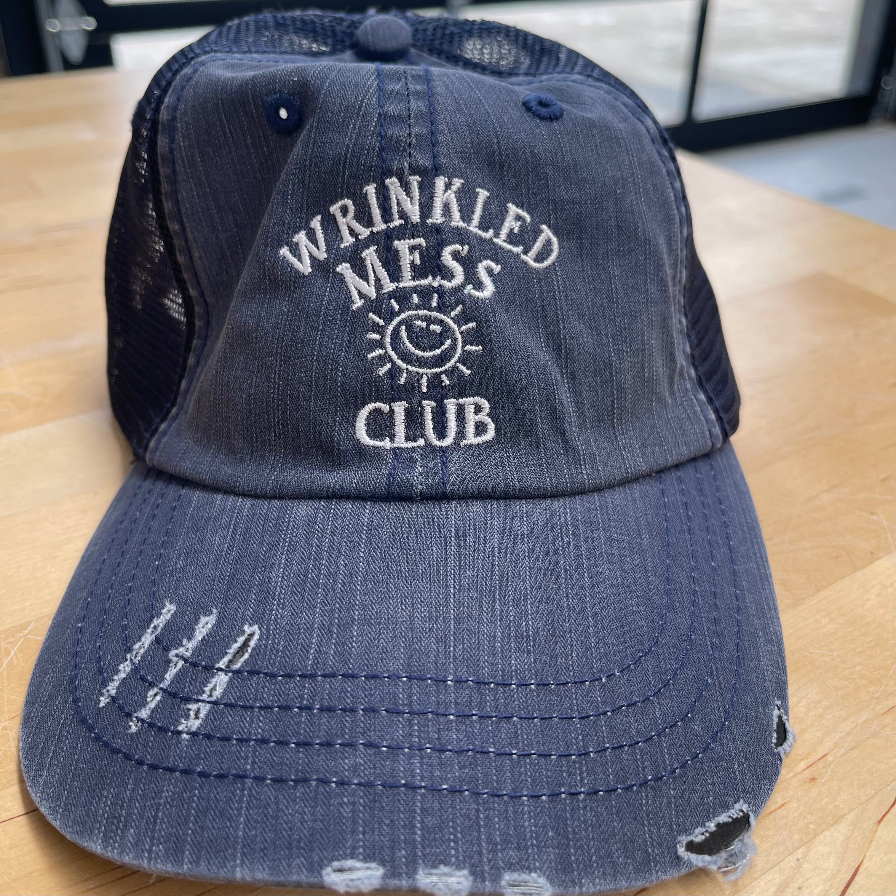 Wrinkled Mess Club Embroidered Hat Be Kind to Everyone®