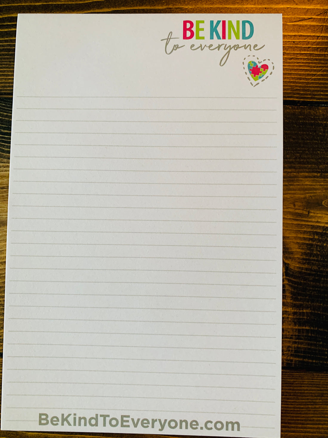 Notepad Packs - Be Kind to Everyone