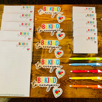 Notepad Packs - Be Kind to Everyone