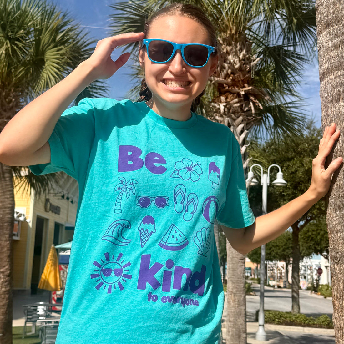 Turquoise Summer Tee Pack - Be Kind to Everyone®