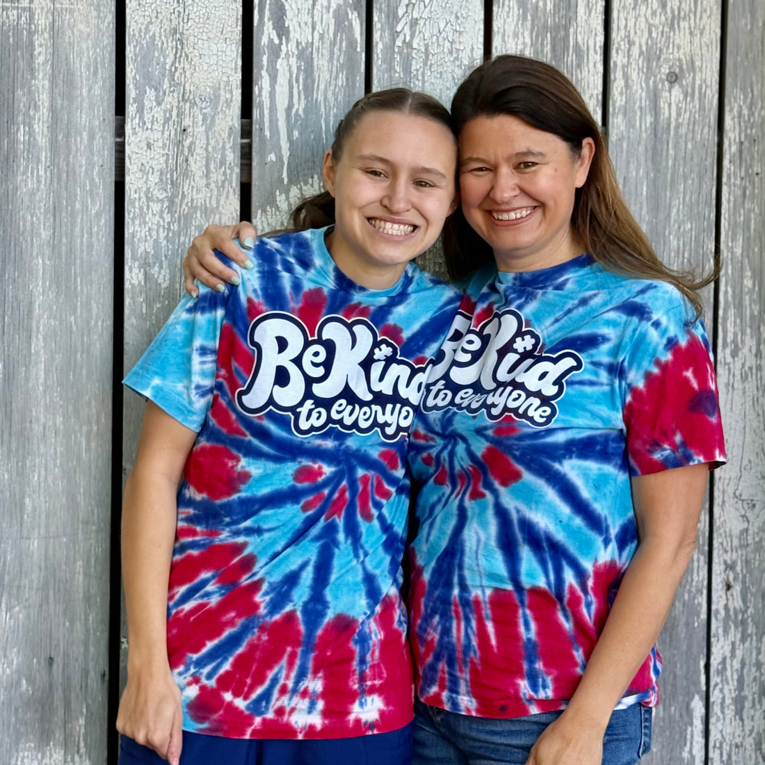 Tie Dye - Red White & Blue Tee