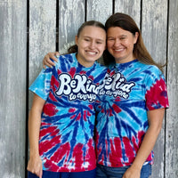 Tie Dye - Red White & Blue Tee
