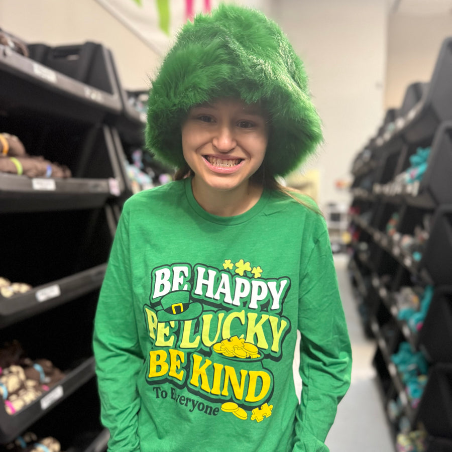 LONG St Patrick's Day Be Kind to Everyone Tee