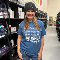 Beanie - Jordyn Embroidered Be Kind to Everyone