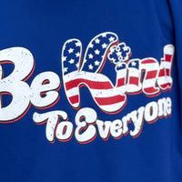 YOUTH Red, White and Blue Dri-Fit Short Sleeve Tee - Be Kind to Everyone®