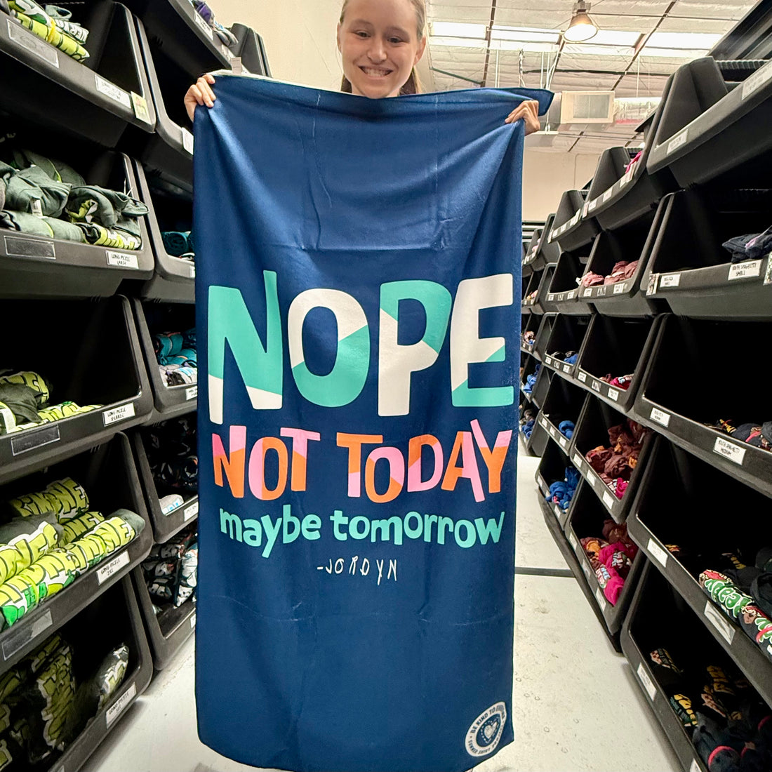 Beach Towel - NOPE Not Today