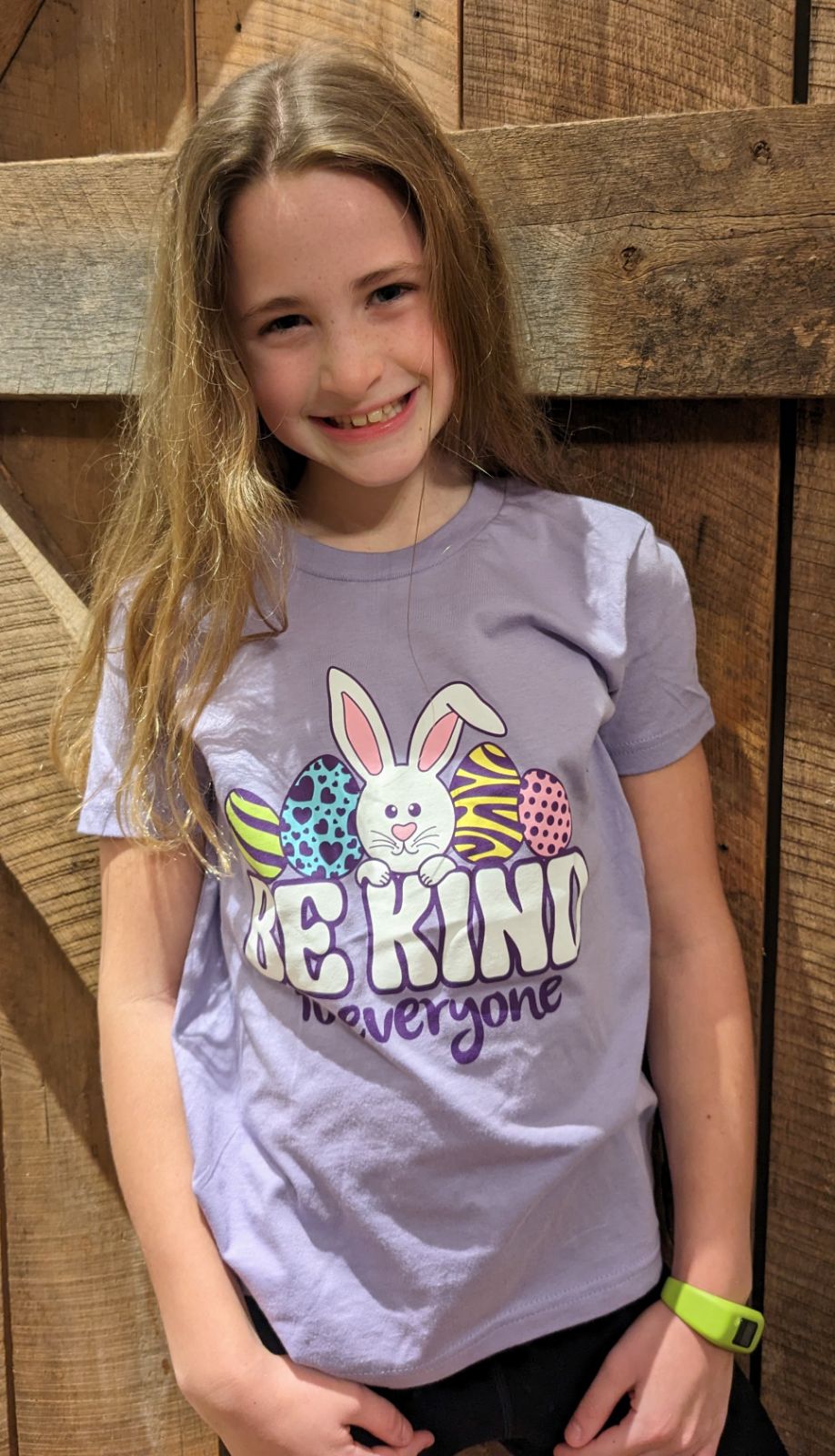 Our new Easter Be Kind to Everyone® tee comes in youth and adult sizes.