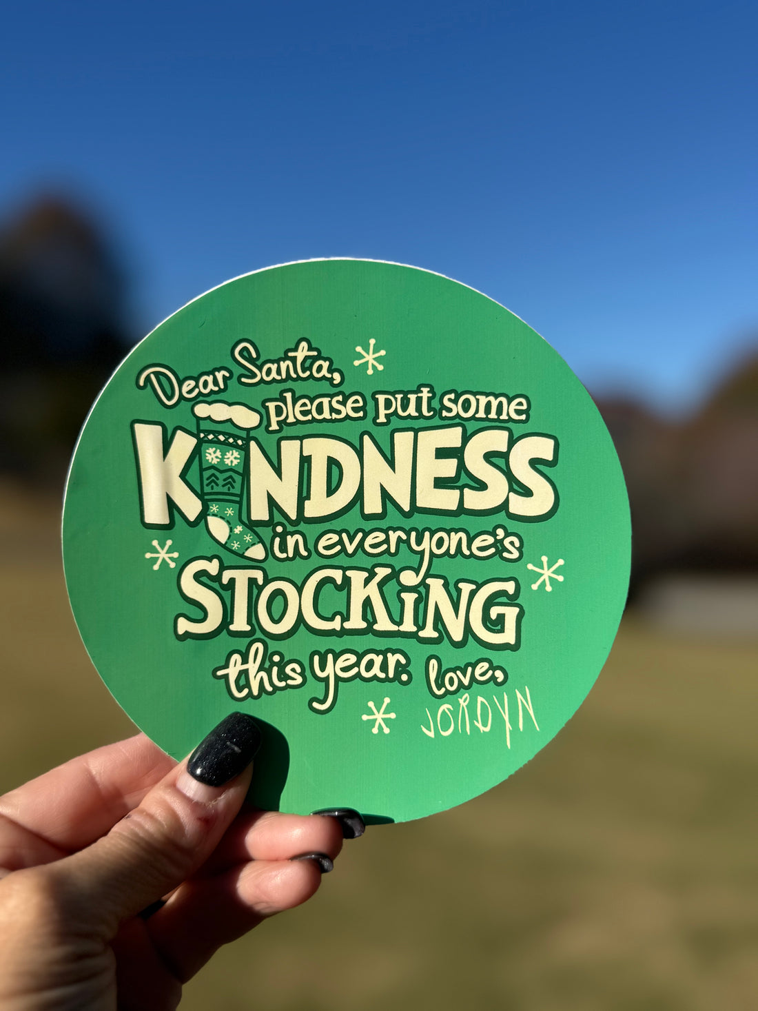Dear Santa - Be Kind to Everyone Stocking Tee