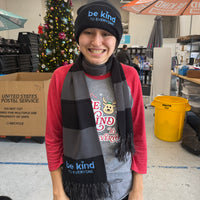 Embroidered Beanie and Scarf- Be Kind to Everyone®