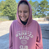 Mauve HOODIE - Wrinkled Mess Club®