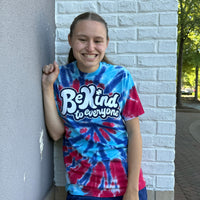 Tie Dye - Red White & Blue Tee