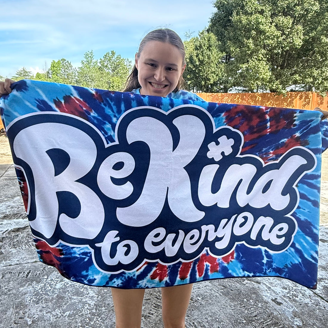 Beach Towel - Red, White and Blue
