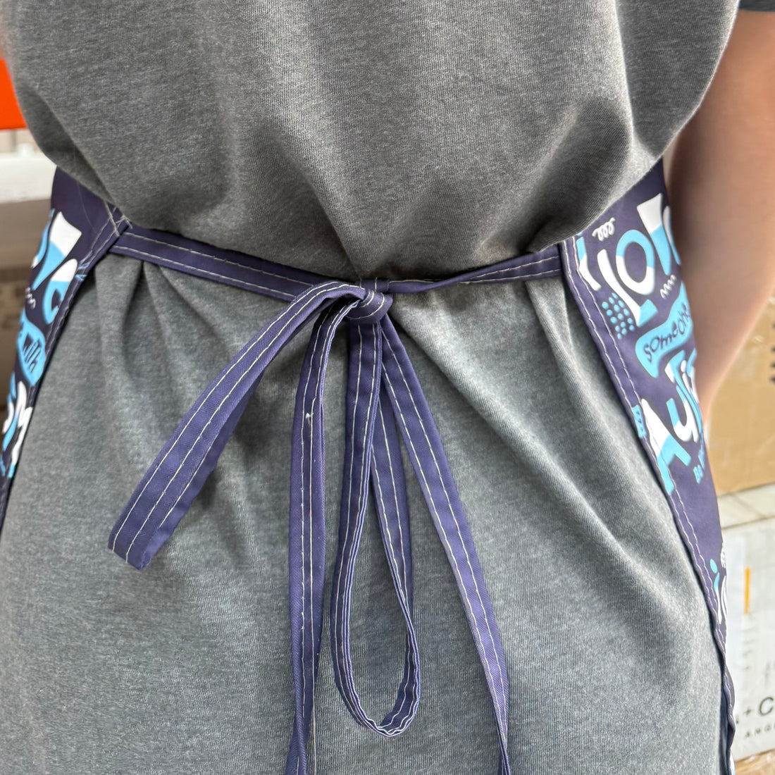 Autism Apron - I love Someone with Autism