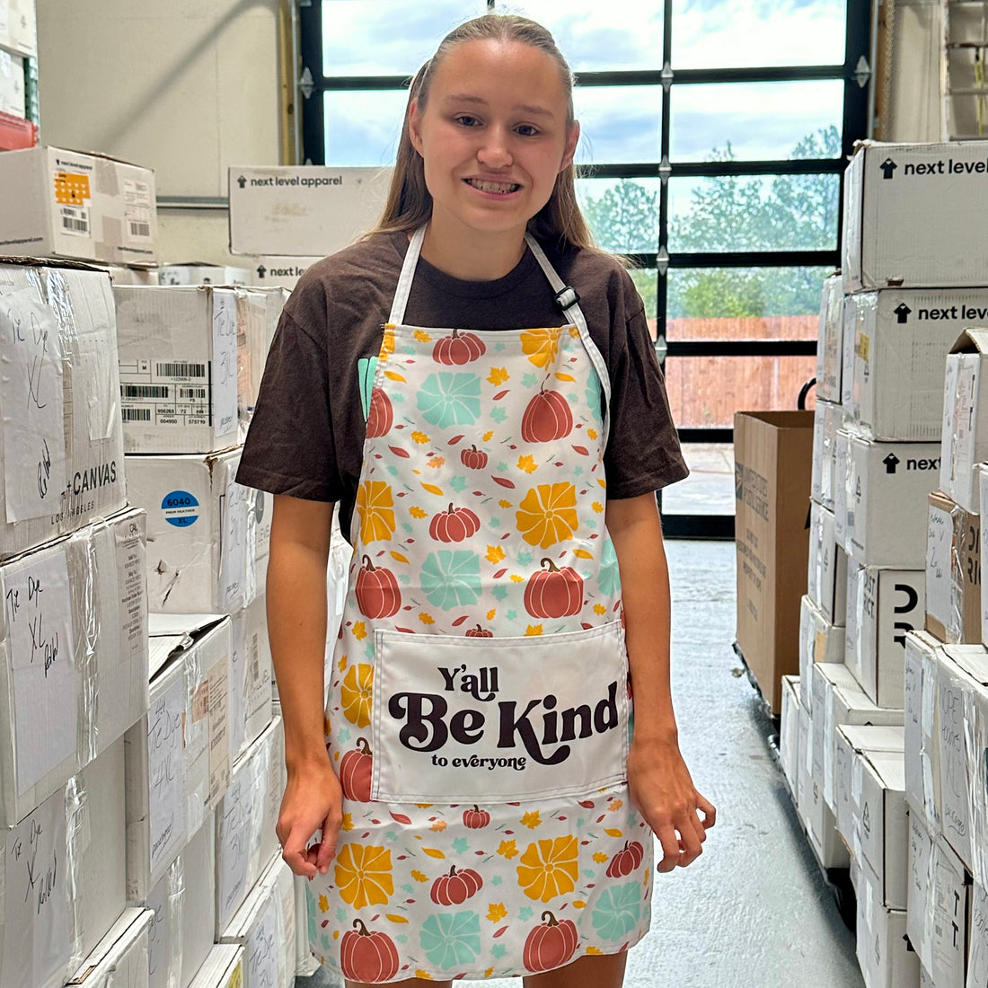 Fall Apron - Be Kind to Everyone®