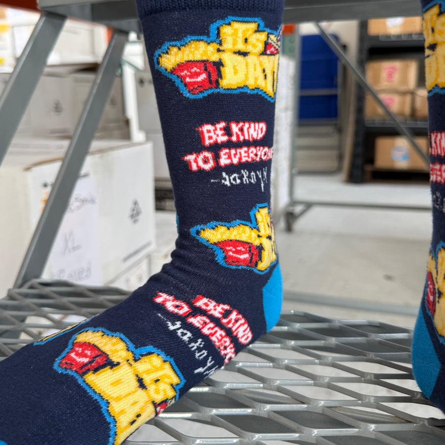 Fry-Day Socks - Be Kind to Everyone®