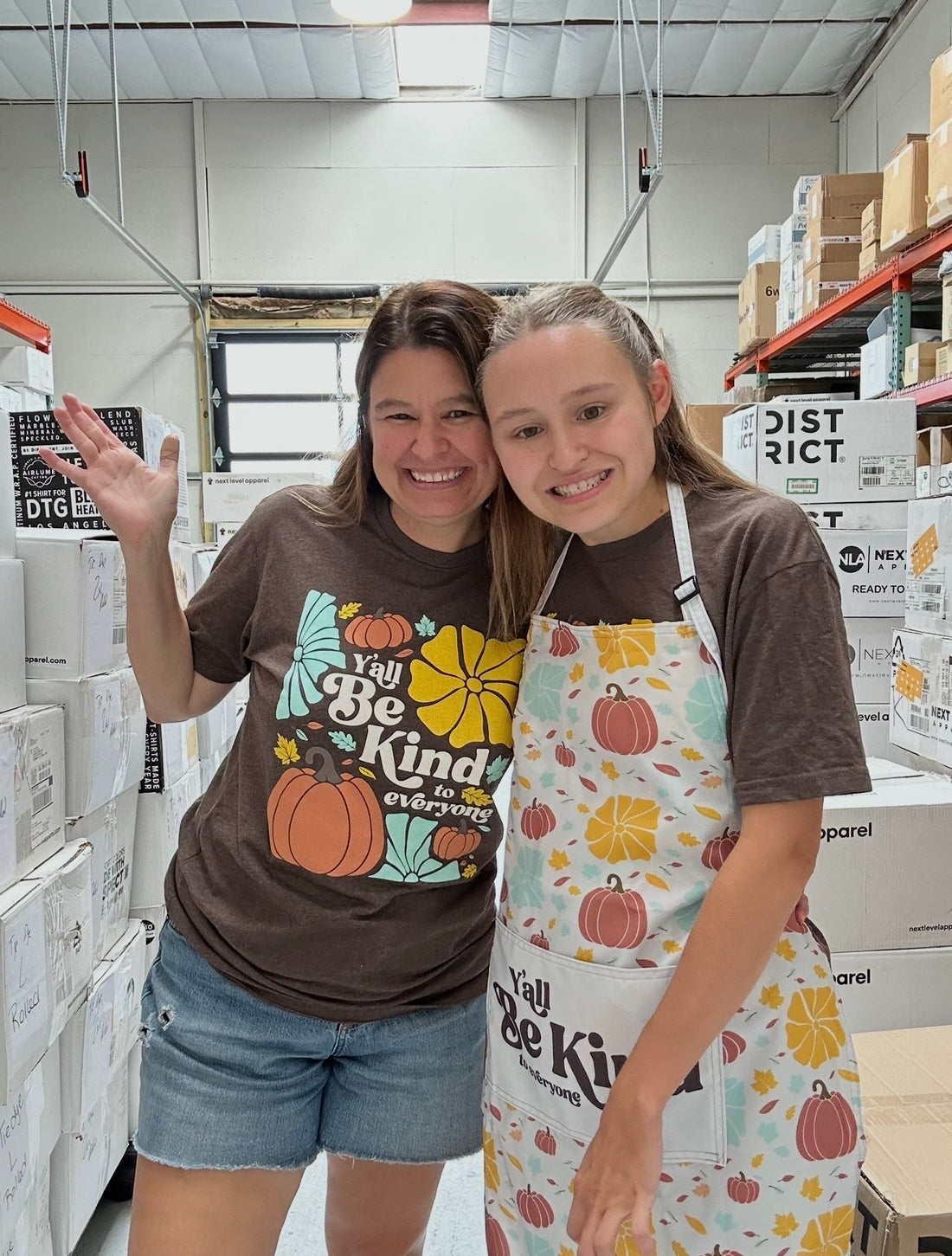 Fall Apron - Be Kind to Everyone®