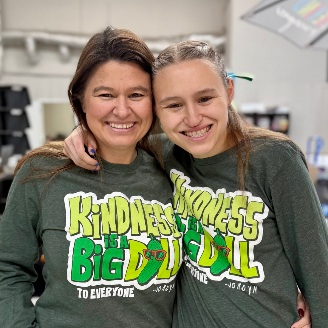 LONG SLEEVE Pickle Tee - Kindness is a Big Dill Tee