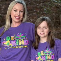 YOUTH Mardi Gras Be Kind to Everyone® Tee