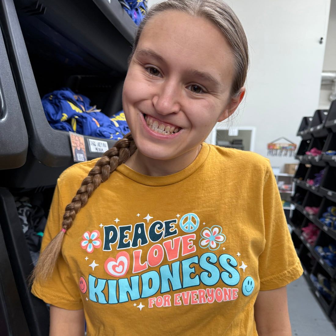 Peace Love Kindness® Tee and Sock Pack