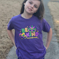 YOUTH Mardi Gras Be Kind to Everyone® Tee