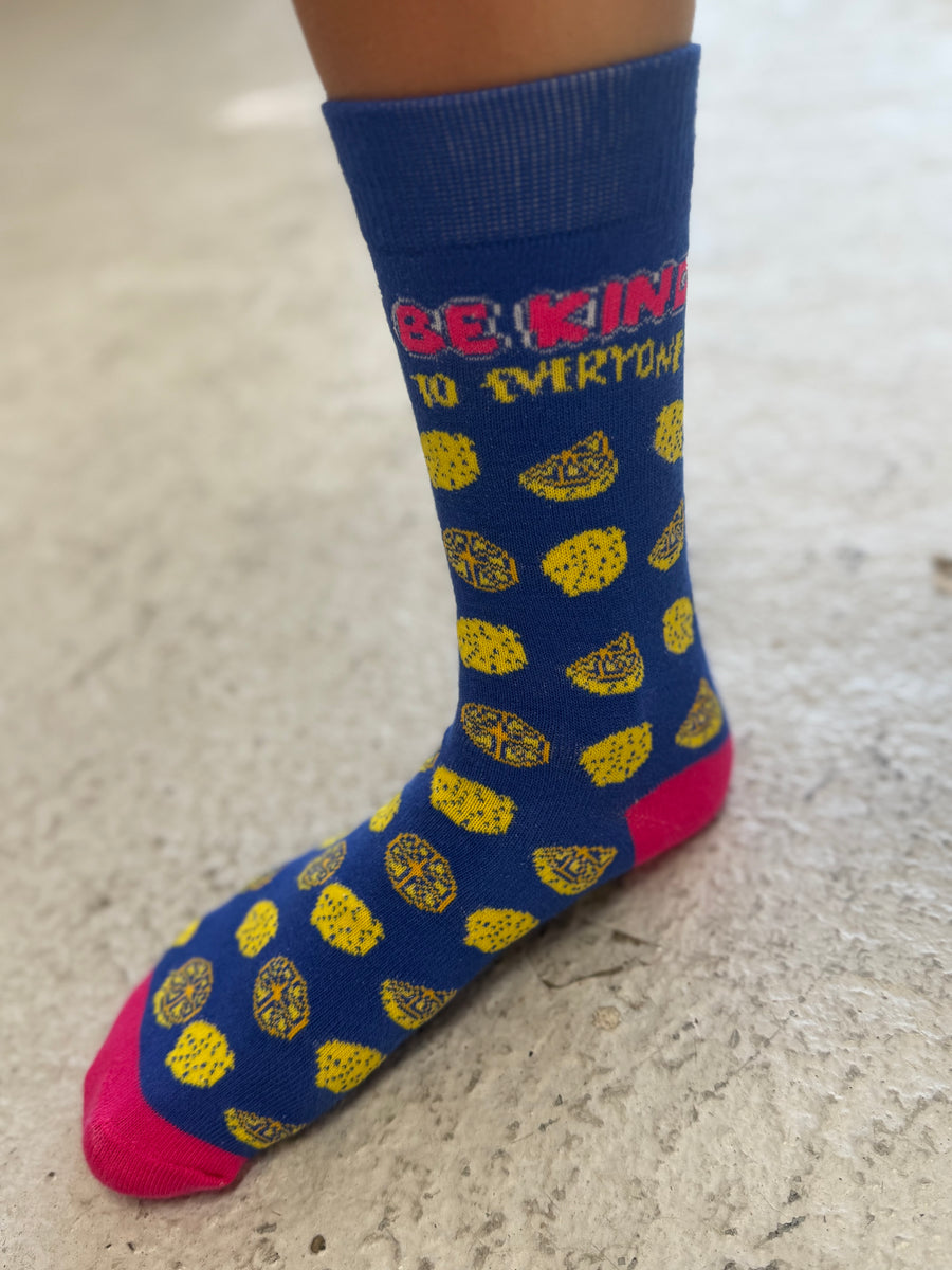 Lemonade Socks - Be Kind to Everyone®