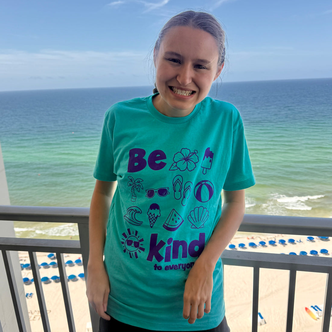 Turquoise Summer Tee Pack - Be Kind to Everyone®