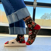 Gingerbread Socks - Be Kind to Everyone