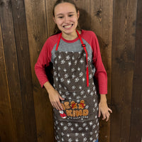 Gingerbread Apron - Be Kind to Everyone