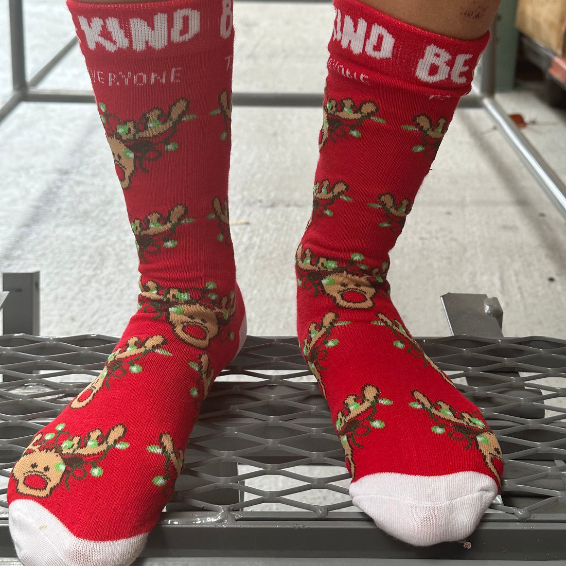 Reindeer Socks - Be Kind to Everyone®